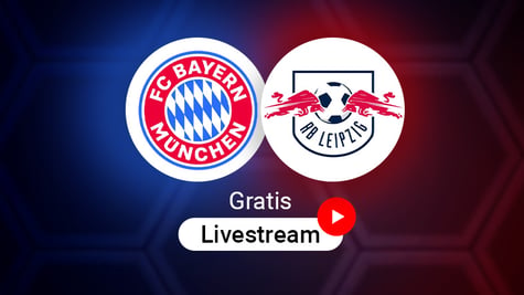 FC Bayern vs. RB Leipzig Logos für Bundesliga Spiel in der Saison 2025/2026