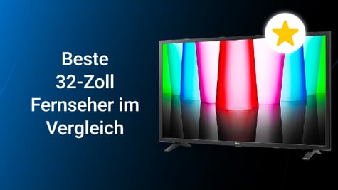 Beitragsbild zum Vergleich der besten 32-Zoll-TVs
