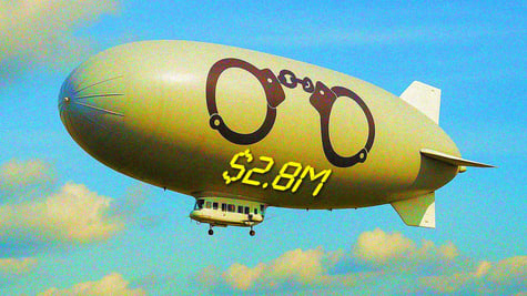 massive zeppelin 2.8 million ransomware seized handcuffs