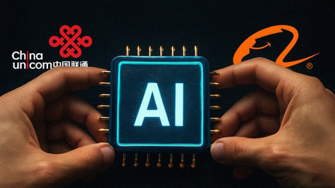 alibaba china unicom logo ai chip