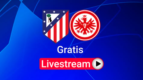 Atletico Madrid vs Eintracht Frankfurt, Team Logos, Champions League Matchday