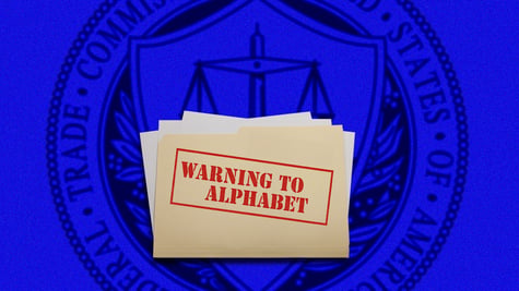 ftc logo warning folder alphabet google