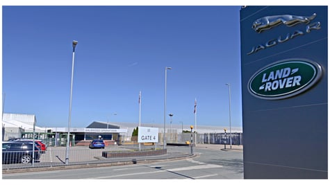 Jaguar Land Rover factory gate