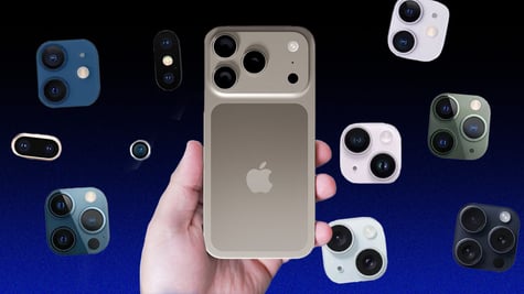 iPhone 17 camera placement