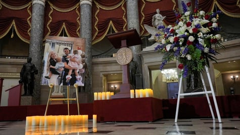 Charlie Kirk Statutory Hall vigil