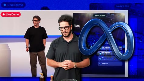 Meta RayBan Display glasses demo