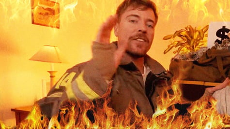 mr-beast-on-fire