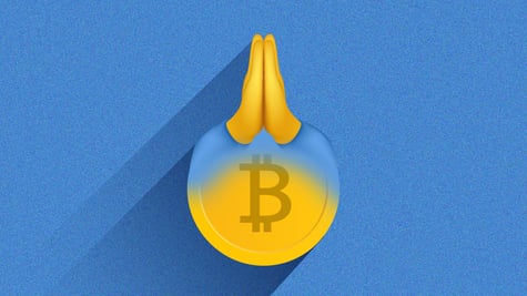 pray emoji crypto coin