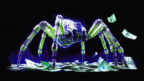 scattered spider robot spider dollars ransomware