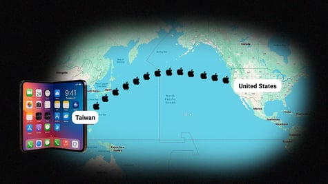 Apple iPhone foldable test production in Taiwan