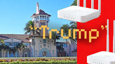 Trump WiFi router