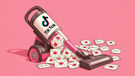 tiktok logo canada flag vacuum cleaner files