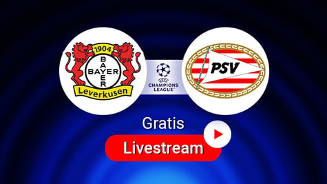 Leverkusen vs PSV Champions League, Team Logos, Free Livestream