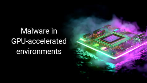 Malware in GPU accelerated environments