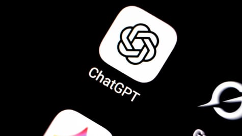 An icon of ChatGPT app