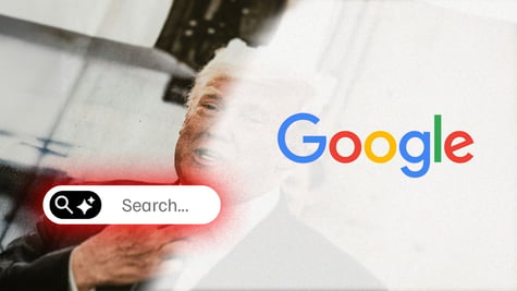President Donald Trump and Google Search