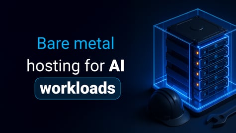 Bare metal hosting for AI workloads