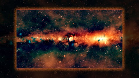 An map of the milkyway.