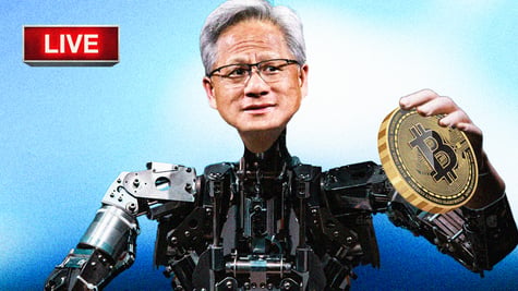 nvida-ceo-robotic-body--crypto-coin