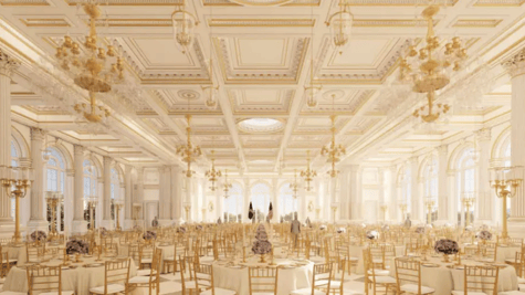 The Ballroom project via the White House