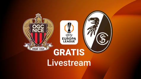 Nizza vs. Freiburg, Team Logos, Europa League