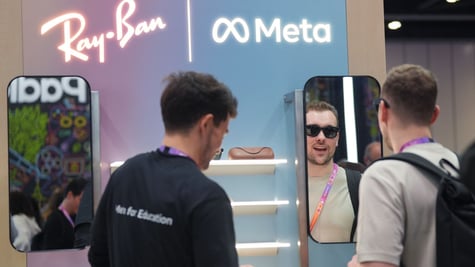 Meta's Ray Ban glasses