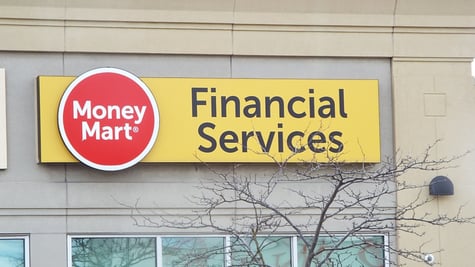 check cashing, instant loan, chain