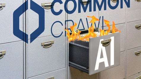 common-crawl-logo-on-a-file-cabinet-shelf-ai-on-fire