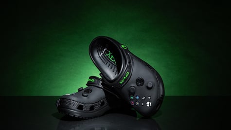 Crocs Xbox controller shoe