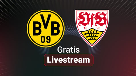 Dortmund vs. VfB Stuttgart, Team Logos, Bundesliga Stream