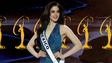 Miss Mexico standing tough and tall.