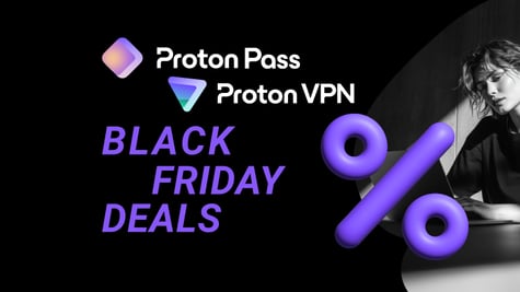 proton vpn proton pass black friday deals