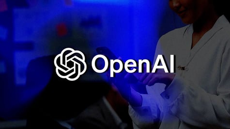 openai-logo-woman-holding-phone