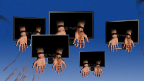 five-screens-handcuffs