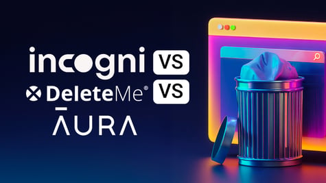 Incogni vs DeleteMe vs Aura