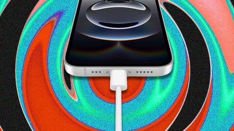 iPhone charging