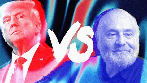 Donald Trump and Rob Reiner