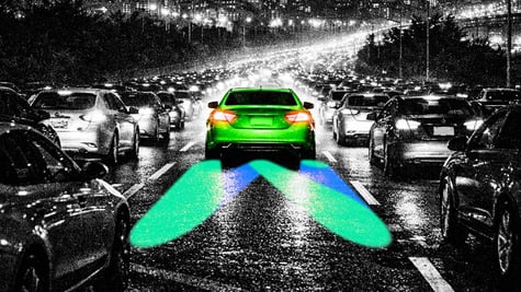 Waymo blocked traffic