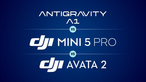 Antigravity A1 vs DJI Mini 5 Pro vs DJI Avata 2