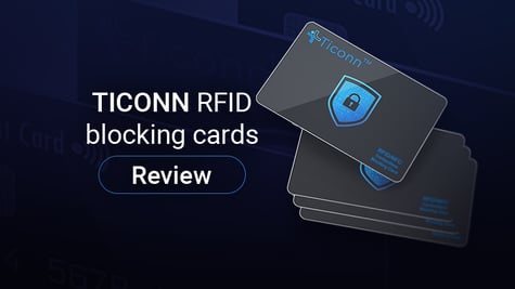 TICONN RFID blocking cards review