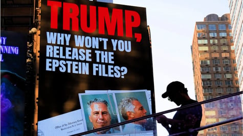 Epstein files Trump Billboard