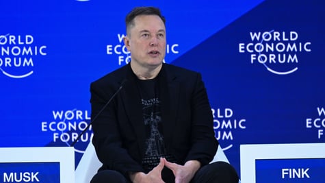 Elon Musk Davos 2026