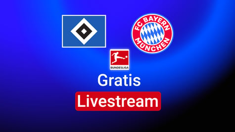 hamburger sv vs bayern, Team Logos, Gratis Livestream