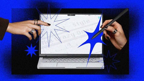 MacBook touchscreen
