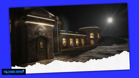 The first hotel on the moon ever.