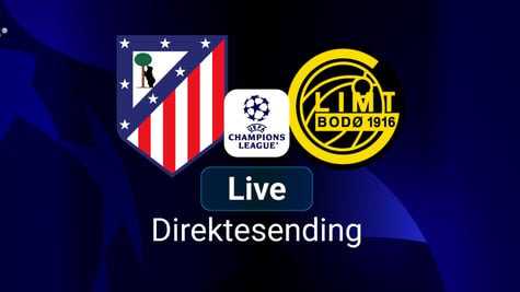 Atlético Madrid vs Bodø/Glimt - Live Direktesending