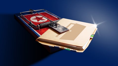 north korea folder