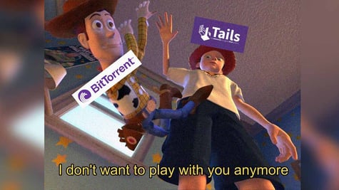 tails bittorrent