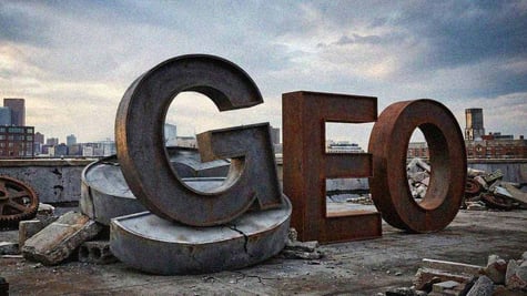 the text _seo_ but the s is getting squeezed by the letter g