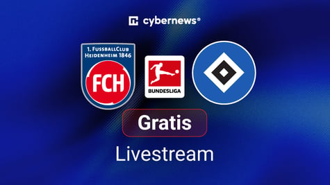 Heidenheim HSV, Team Logos, blauer Hintergrund